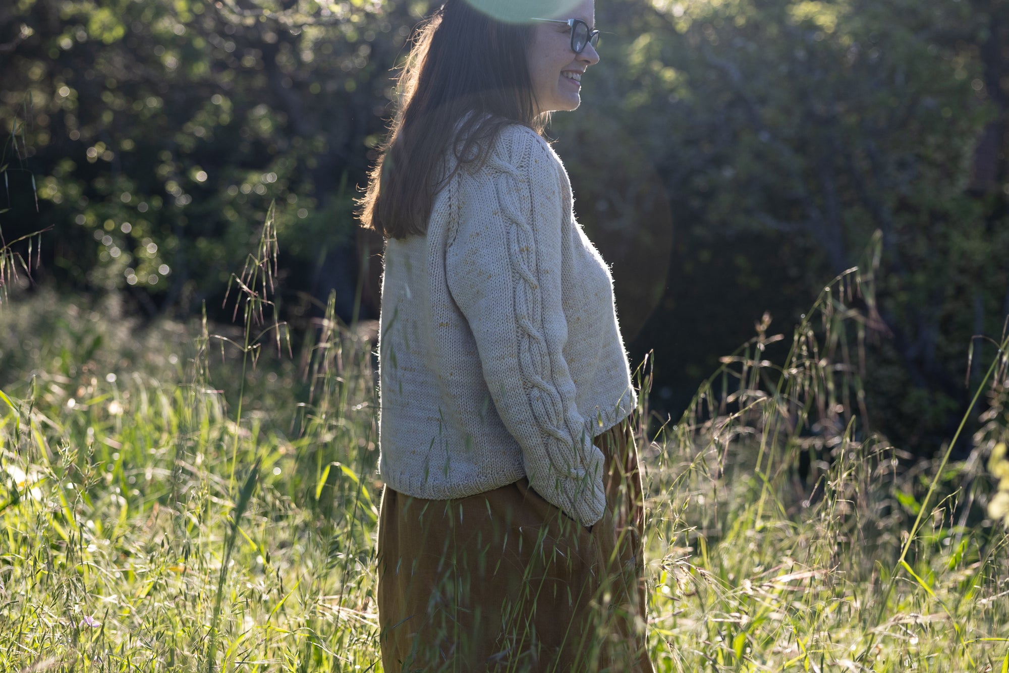 Blossom sweater pattern