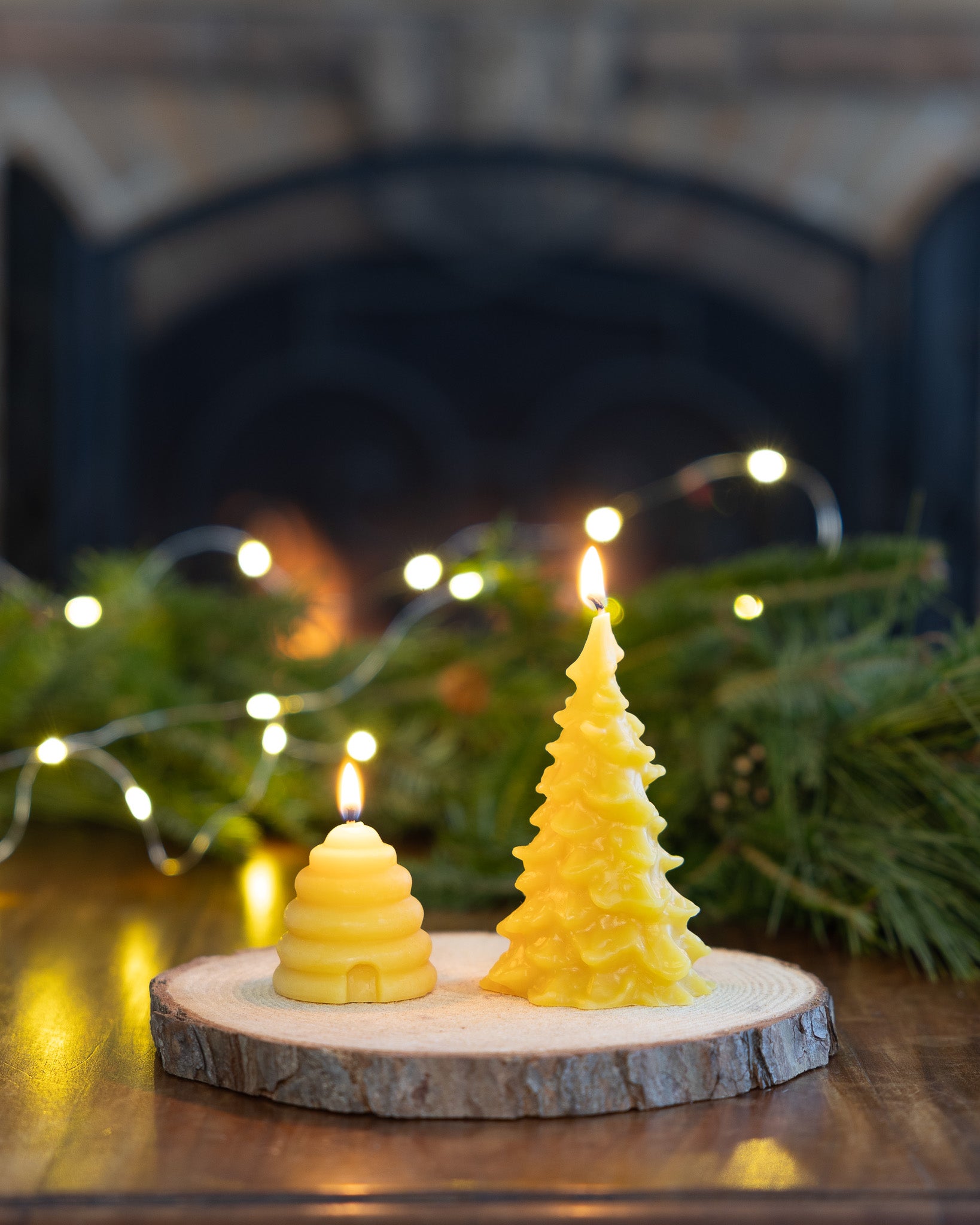 Beeswax candles