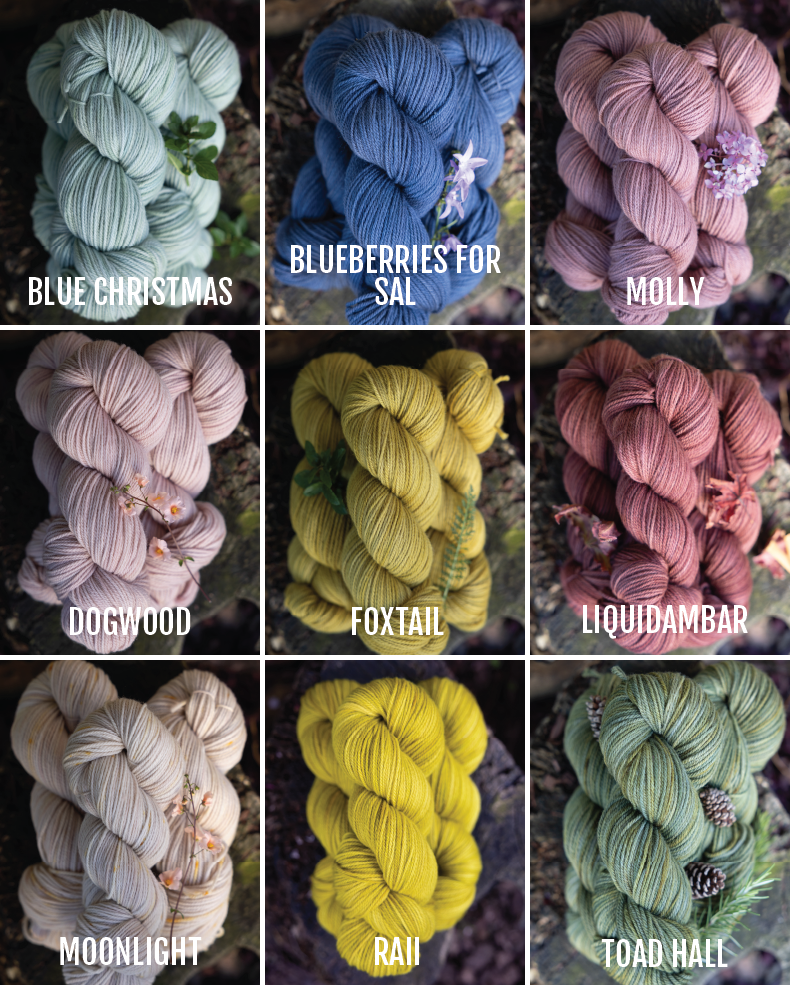 Targhee Worsted | Wardrobe Essentials colorways